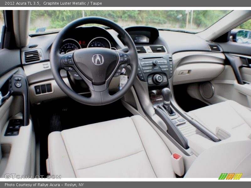 Graphite Luster Metallic / Taupe 2012 Acura TL 3.5