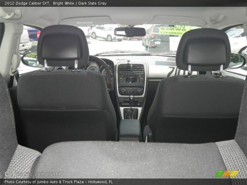 Bright White / Dark Slate Gray 2012 Dodge Caliber SXT