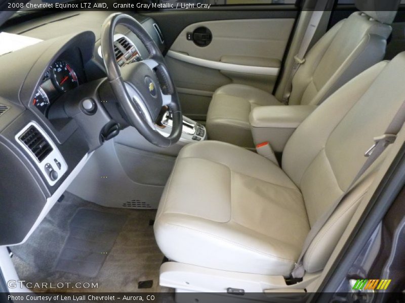  2008 Equinox LTZ AWD Light Gray Interior