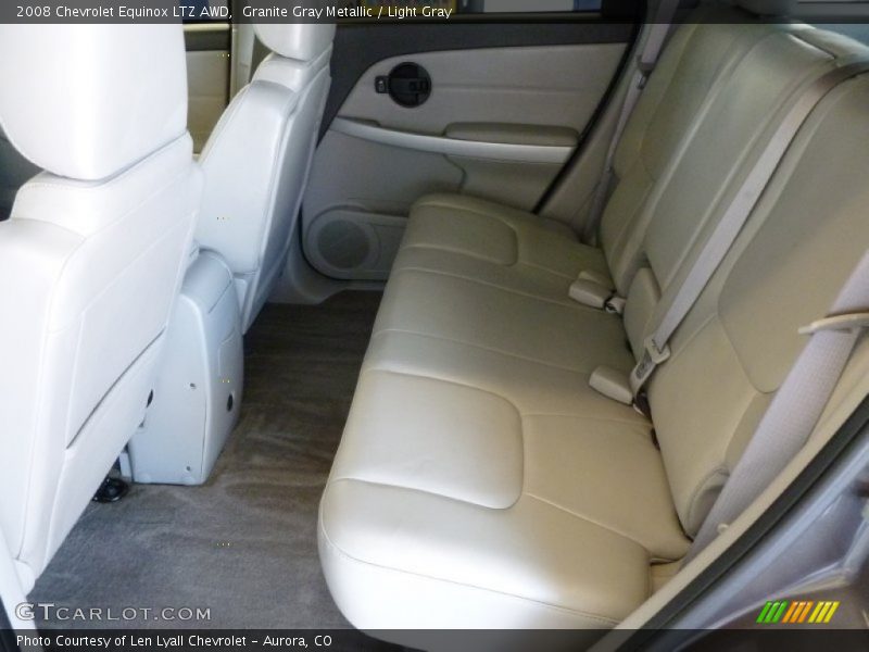 Rear Seat of 2008 Equinox LTZ AWD