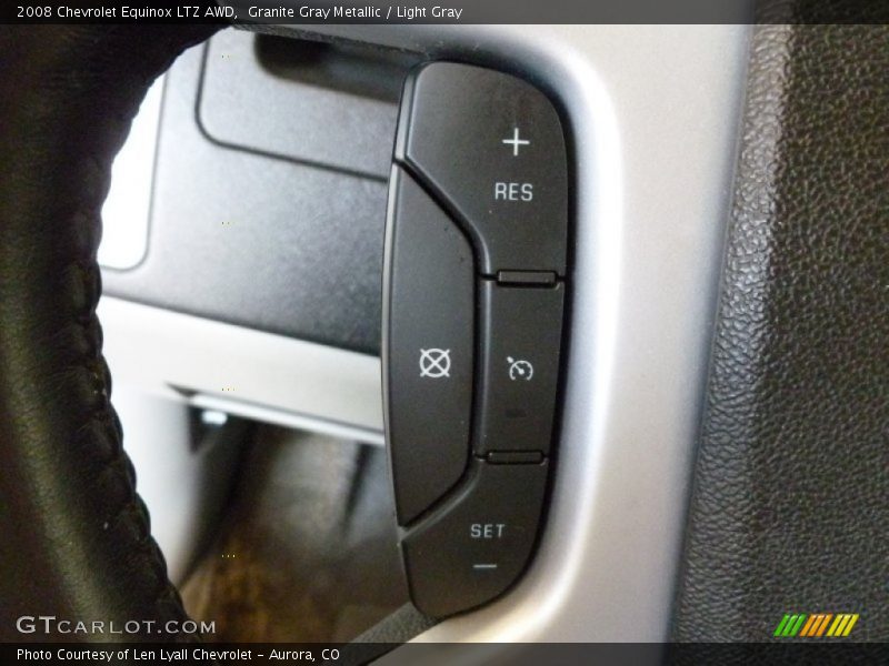 Controls of 2008 Equinox LTZ AWD