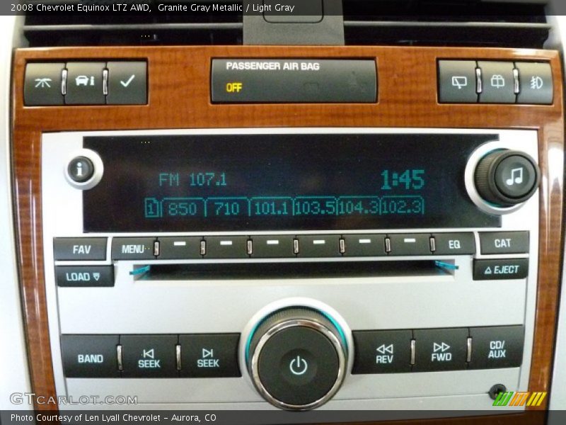 Audio System of 2008 Equinox LTZ AWD