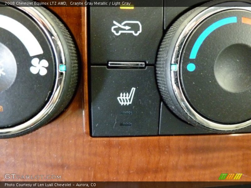 Granite Gray Metallic / Light Gray 2008 Chevrolet Equinox LTZ AWD