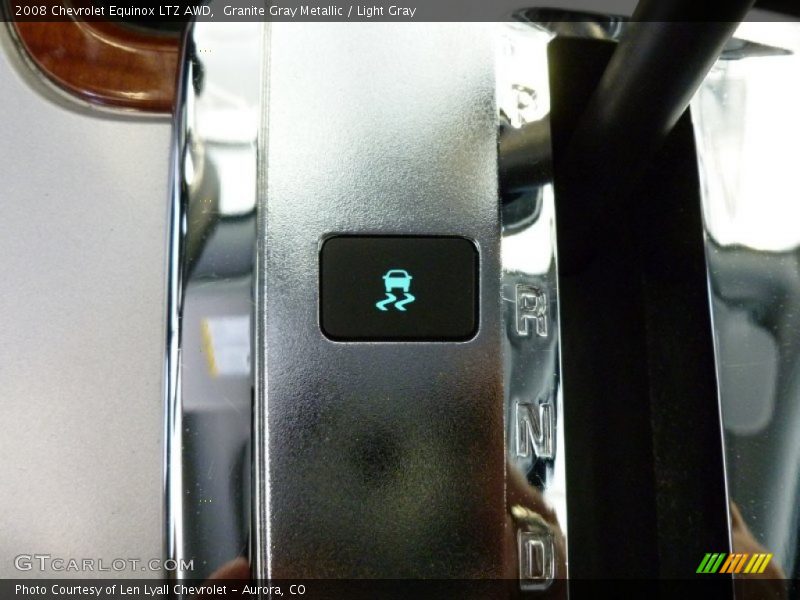Granite Gray Metallic / Light Gray 2008 Chevrolet Equinox LTZ AWD