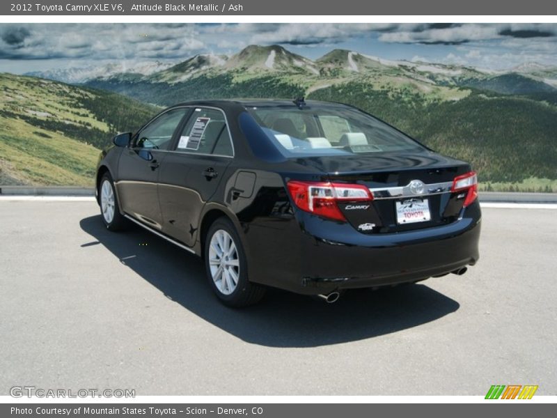 Attitude Black Metallic / Ash 2012 Toyota Camry XLE V6