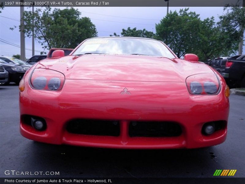 Caracas Red / Tan 1997 Mitsubishi 3000GT VR-4 Turbo