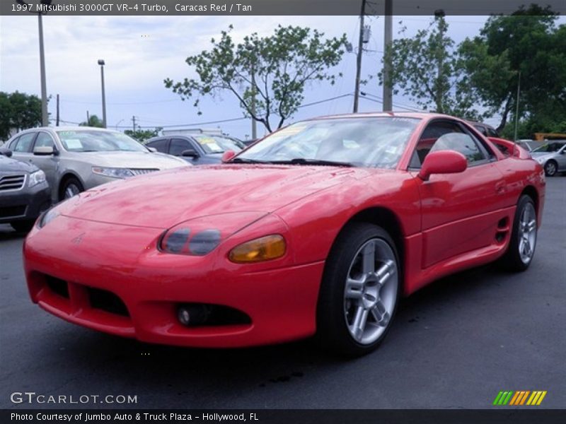 Caracas Red / Tan 1997 Mitsubishi 3000GT VR-4 Turbo