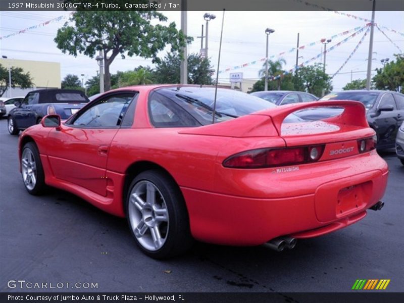 Caracas Red / Tan 1997 Mitsubishi 3000GT VR-4 Turbo