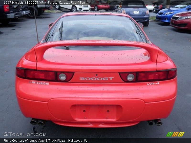 Caracas Red / Tan 1997 Mitsubishi 3000GT VR-4 Turbo