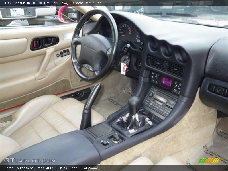  1997 3000GT VR-4 Turbo Tan Interior