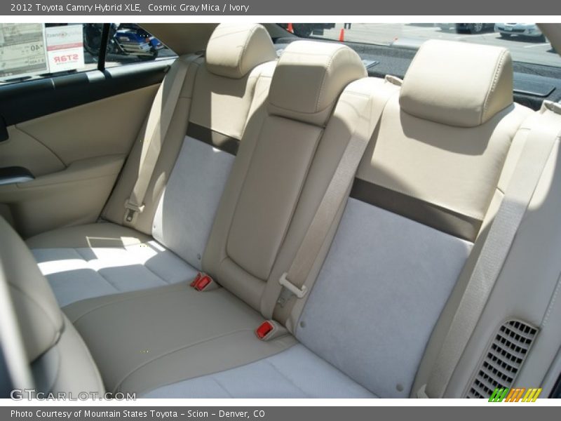Cosmic Gray Mica / Ivory 2012 Toyota Camry Hybrid XLE