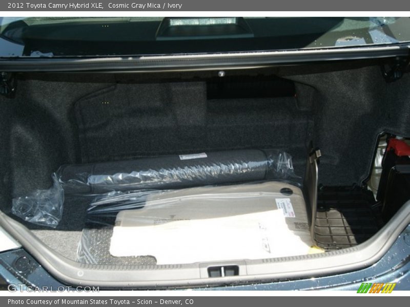 Cosmic Gray Mica / Ivory 2012 Toyota Camry Hybrid XLE
