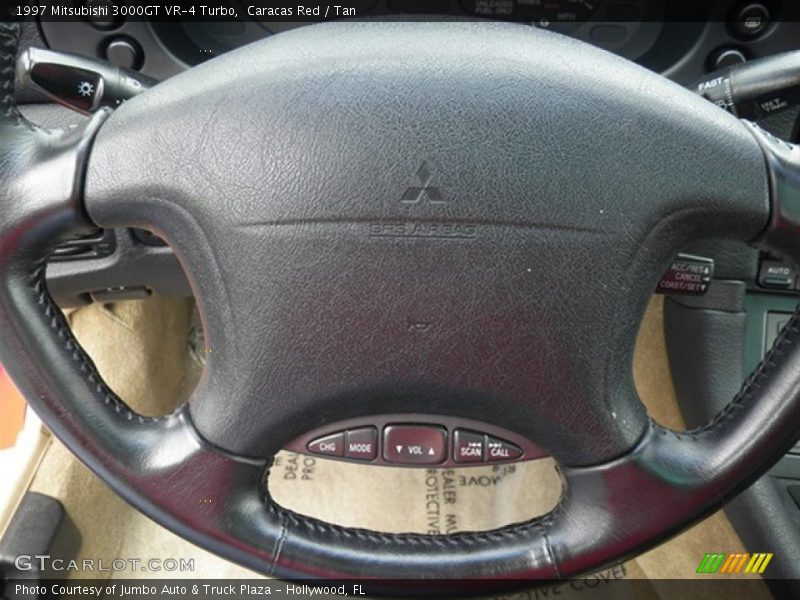 Caracas Red / Tan 1997 Mitsubishi 3000GT VR-4 Turbo