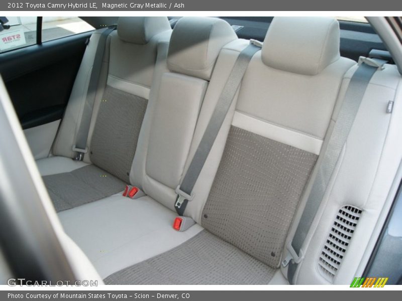 Magnetic Gray Metallic / Ash 2012 Toyota Camry Hybrid LE