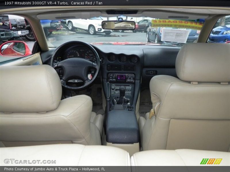 Caracas Red / Tan 1997 Mitsubishi 3000GT VR-4 Turbo