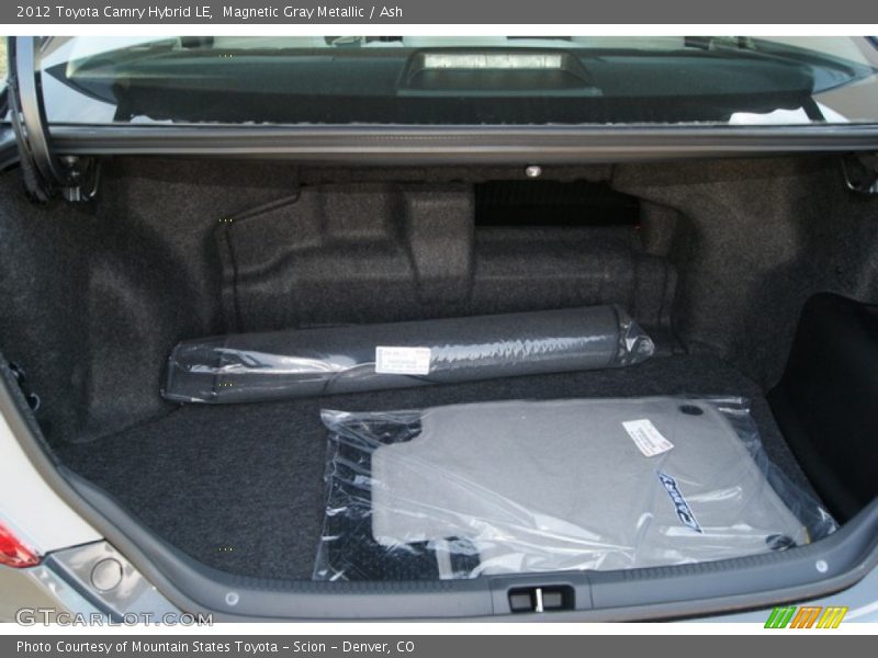 Magnetic Gray Metallic / Ash 2012 Toyota Camry Hybrid LE