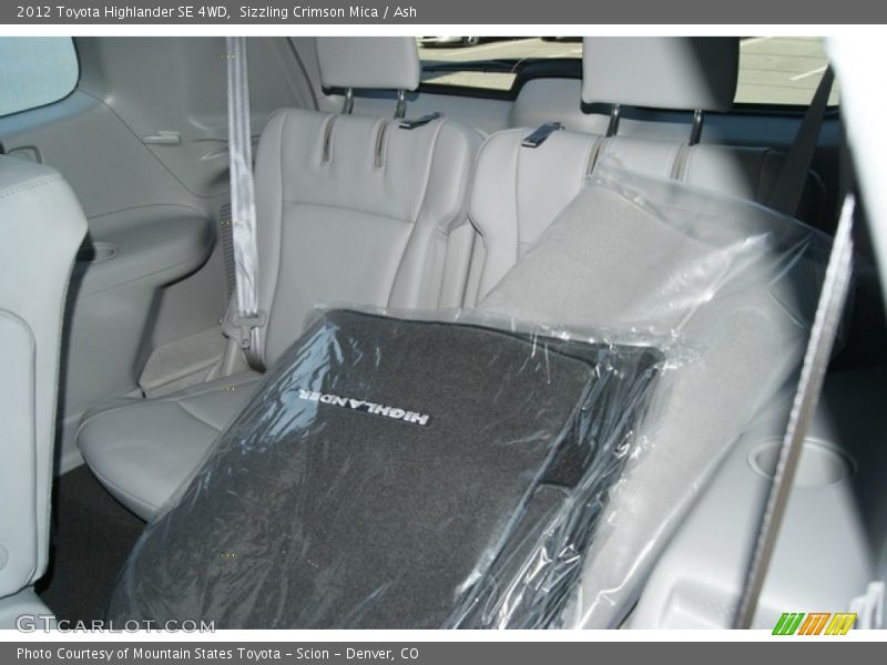 Sizzling Crimson Mica / Ash 2012 Toyota Highlander SE 4WD
