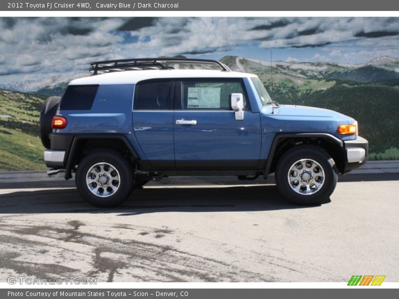 Cavalry Blue / Dark Charcoal 2012 Toyota FJ Cruiser 4WD