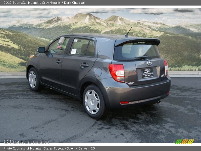 Magnetic Gray Metallic / Dark Charcoal 2012 Scion xD