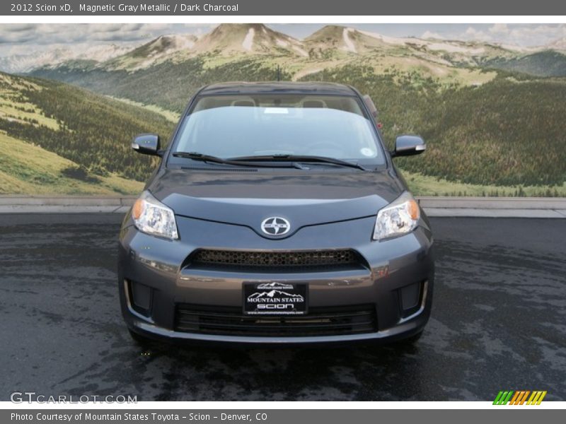 Magnetic Gray Metallic / Dark Charcoal 2012 Scion xD