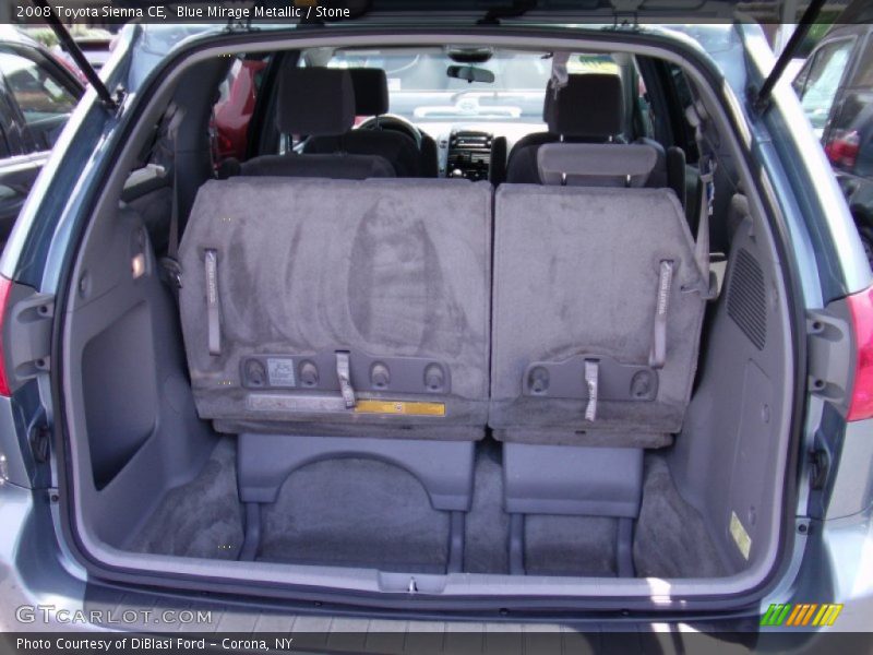 Blue Mirage Metallic / Stone 2008 Toyota Sienna CE