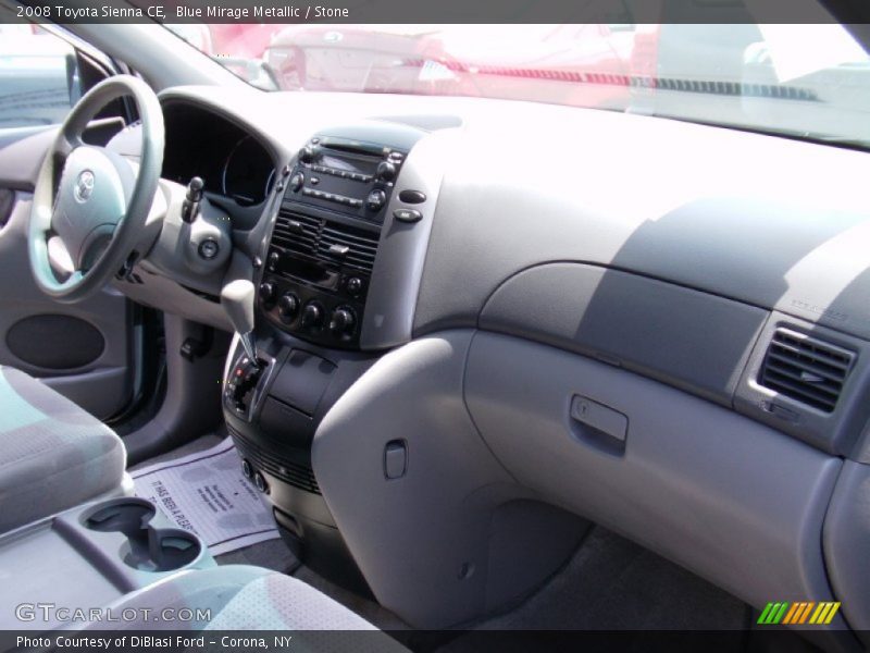 Blue Mirage Metallic / Stone 2008 Toyota Sienna CE