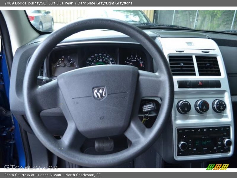 Surf Blue Pearl / Dark Slate Gray/Light Graystone 2009 Dodge Journey SE