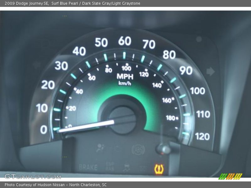 Surf Blue Pearl / Dark Slate Gray/Light Graystone 2009 Dodge Journey SE