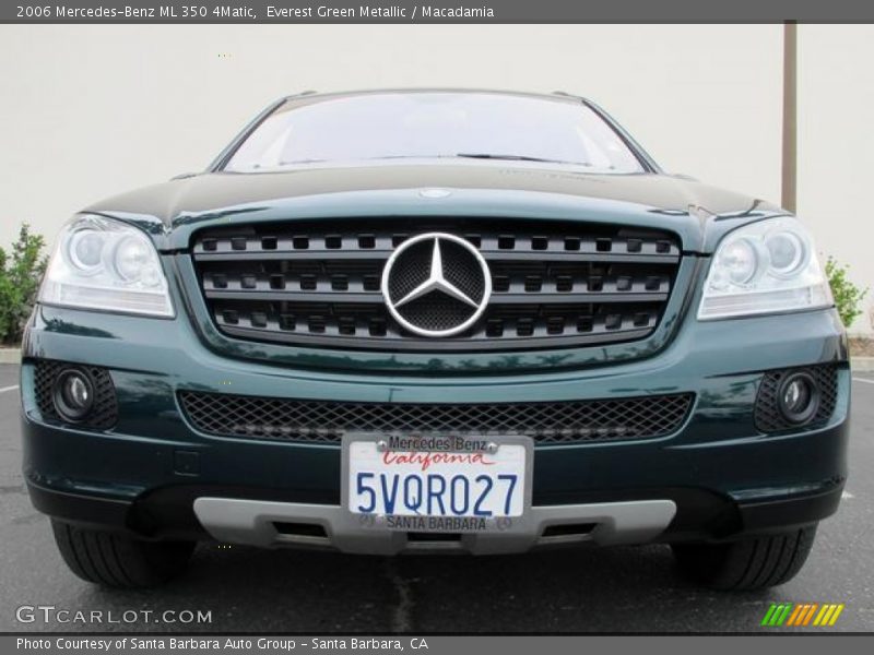 Everest Green Metallic / Macadamia 2006 Mercedes-Benz ML 350 4Matic