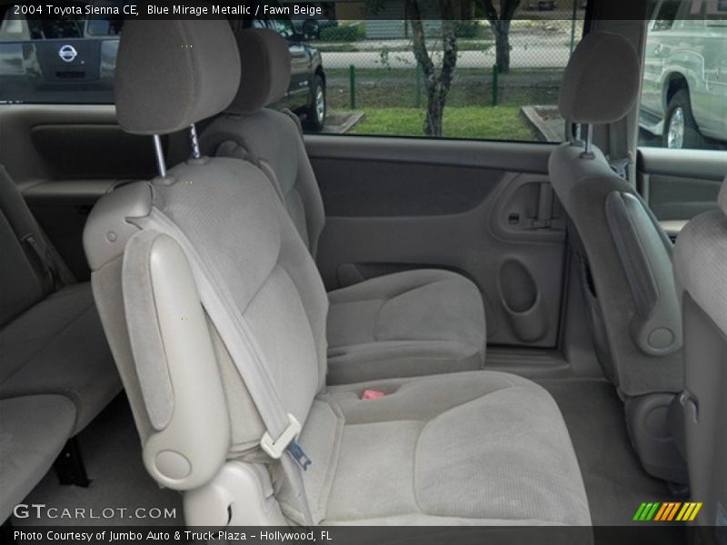 Blue Mirage Metallic / Fawn Beige 2004 Toyota Sienna CE
