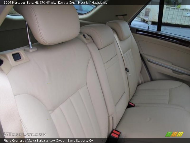 Everest Green Metallic / Macadamia 2006 Mercedes-Benz ML 350 4Matic