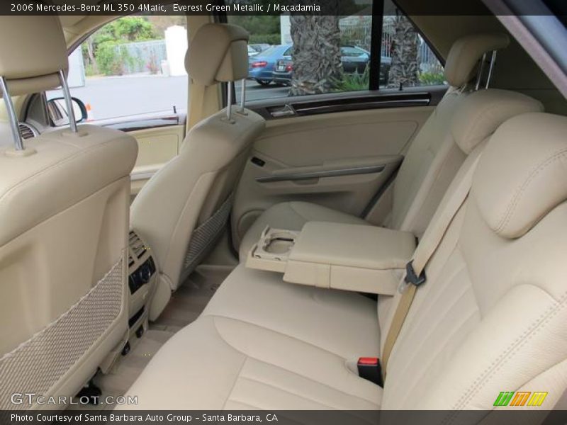 Everest Green Metallic / Macadamia 2006 Mercedes-Benz ML 350 4Matic