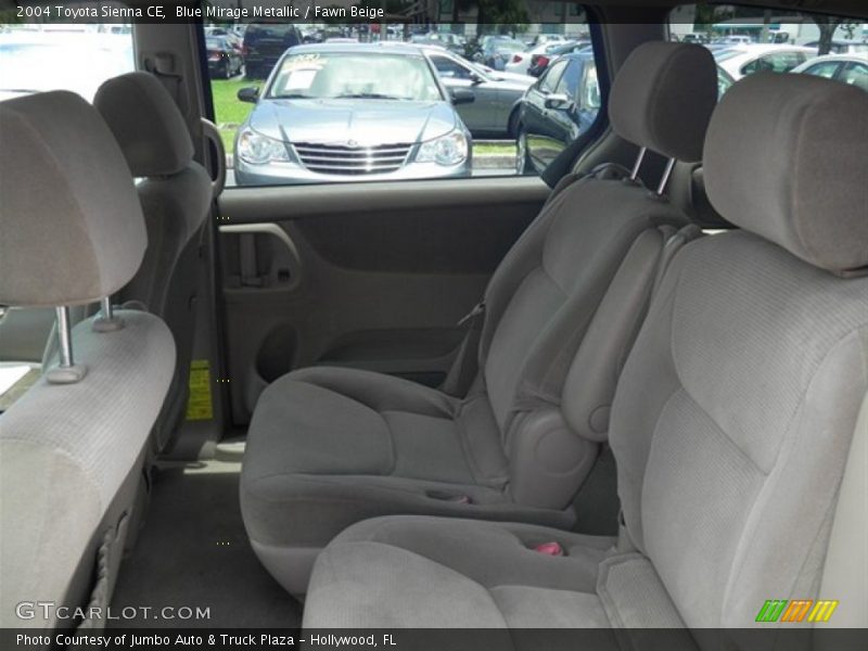 Blue Mirage Metallic / Fawn Beige 2004 Toyota Sienna CE