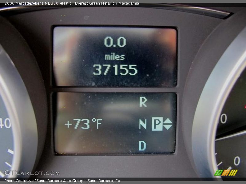 Everest Green Metallic / Macadamia 2006 Mercedes-Benz ML 350 4Matic