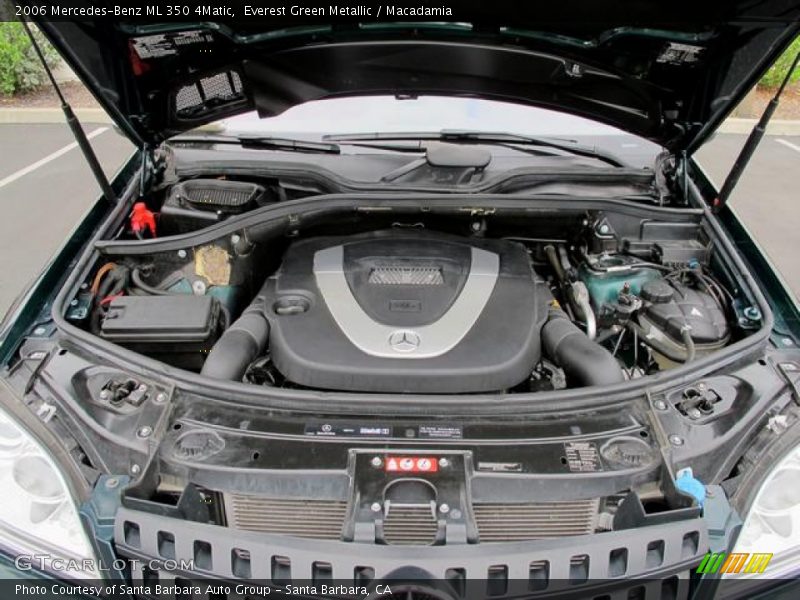 Everest Green Metallic / Macadamia 2006 Mercedes-Benz ML 350 4Matic