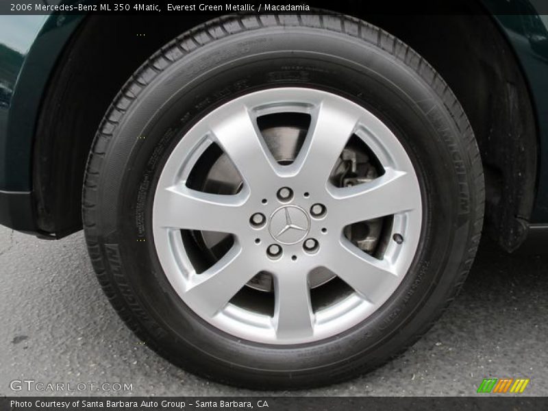 Everest Green Metallic / Macadamia 2006 Mercedes-Benz ML 350 4Matic
