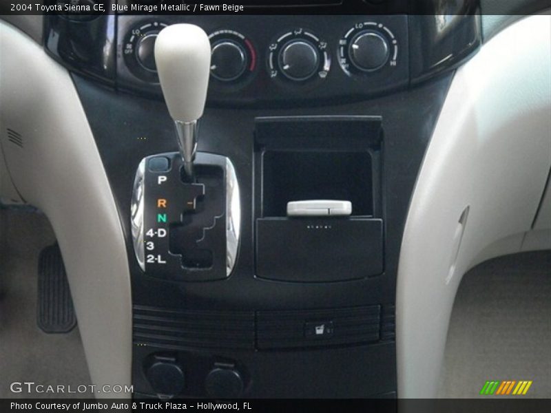 Blue Mirage Metallic / Fawn Beige 2004 Toyota Sienna CE