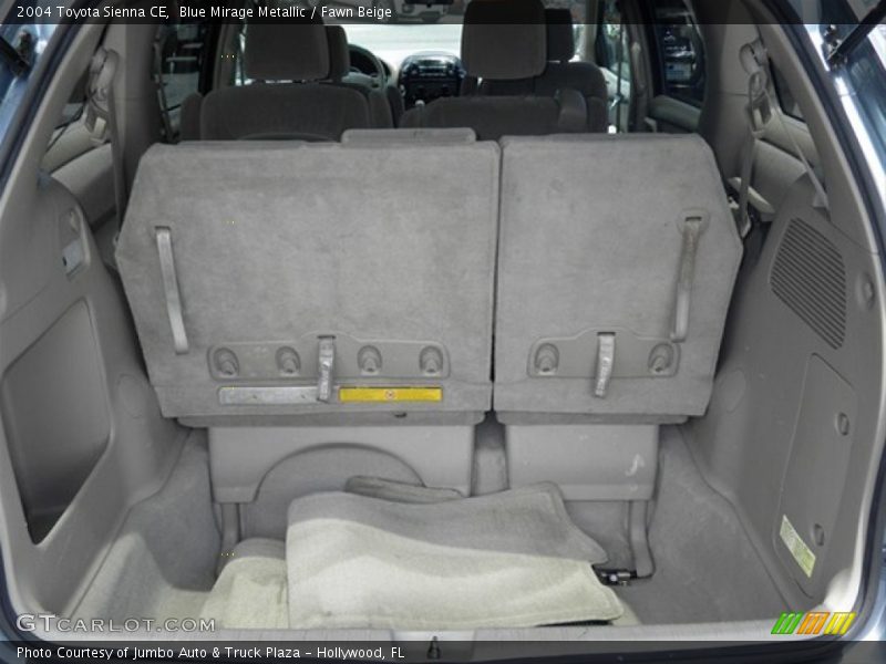 Blue Mirage Metallic / Fawn Beige 2004 Toyota Sienna CE