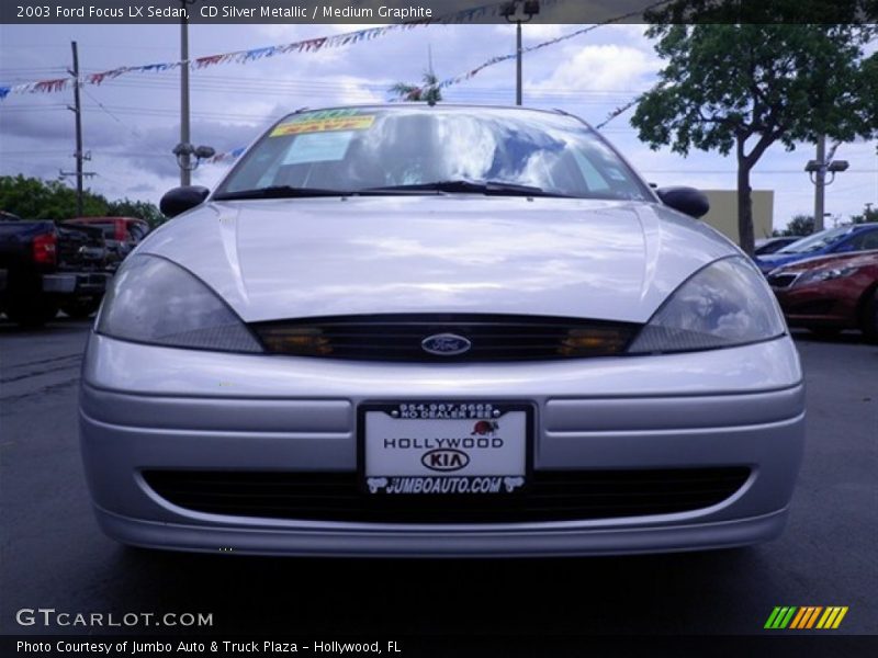 CD Silver Metallic / Medium Graphite 2003 Ford Focus LX Sedan