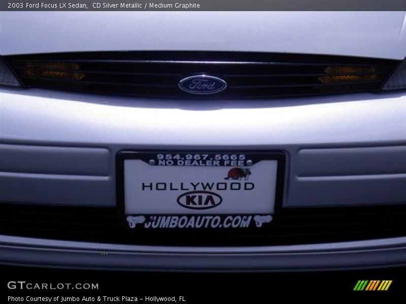 CD Silver Metallic / Medium Graphite 2003 Ford Focus LX Sedan