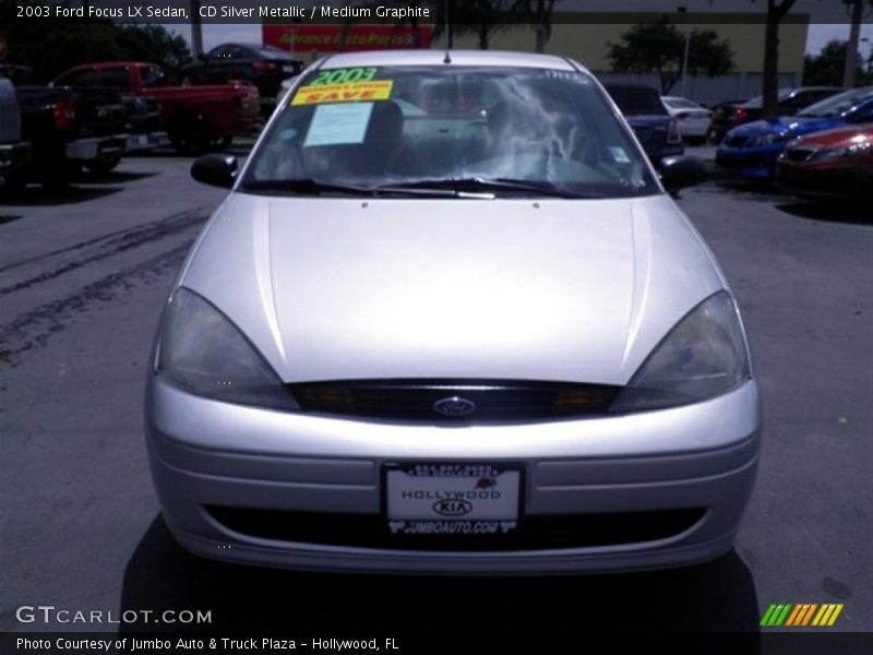 CD Silver Metallic / Medium Graphite 2003 Ford Focus LX Sedan