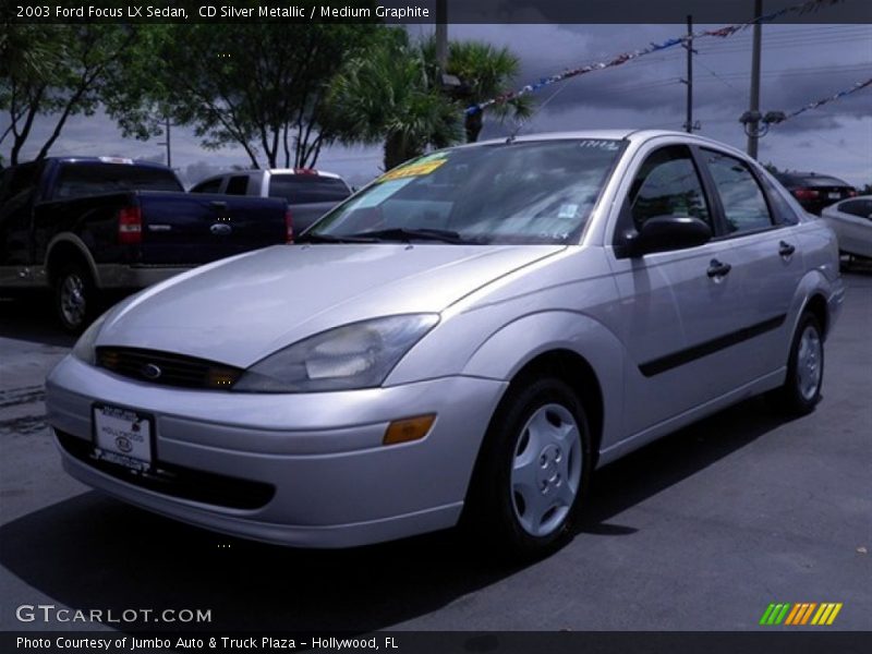 CD Silver Metallic / Medium Graphite 2003 Ford Focus LX Sedan