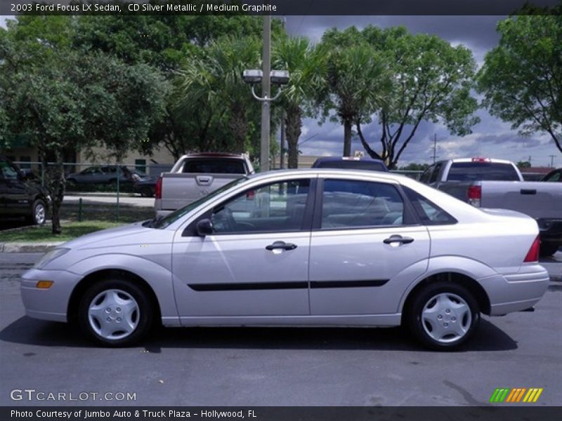 CD Silver Metallic / Medium Graphite 2003 Ford Focus LX Sedan