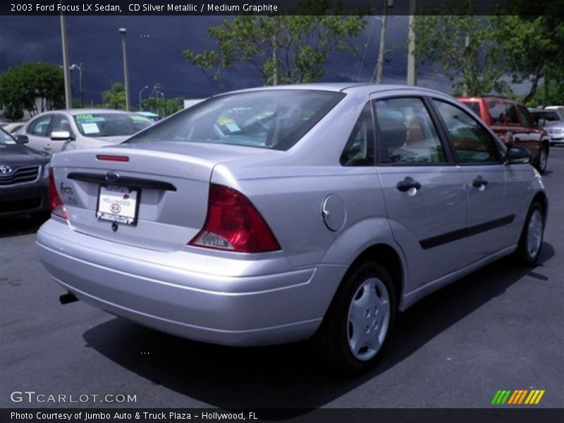 CD Silver Metallic / Medium Graphite 2003 Ford Focus LX Sedan