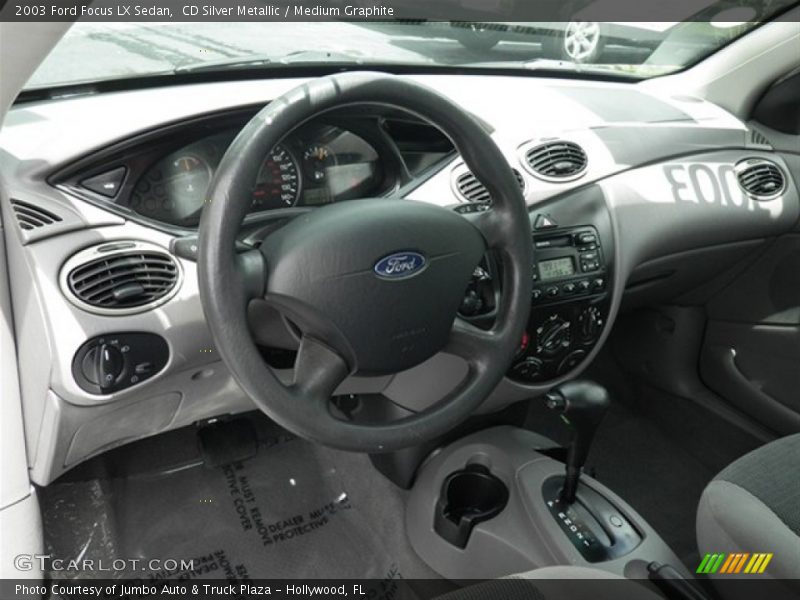 CD Silver Metallic / Medium Graphite 2003 Ford Focus LX Sedan