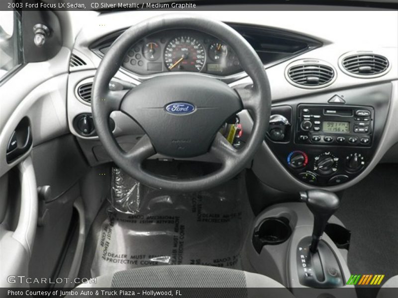 CD Silver Metallic / Medium Graphite 2003 Ford Focus LX Sedan