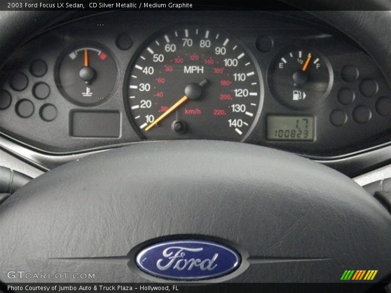 CD Silver Metallic / Medium Graphite 2003 Ford Focus LX Sedan