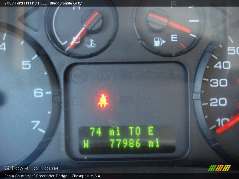 Black / Shale Grey 2007 Ford Freestyle SEL