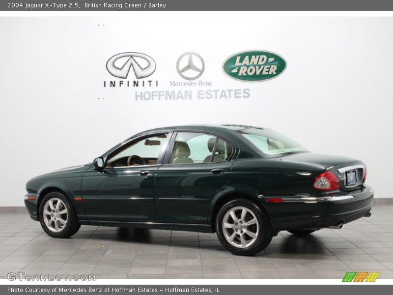 British Racing Green / Barley 2004 Jaguar X-Type 2.5
