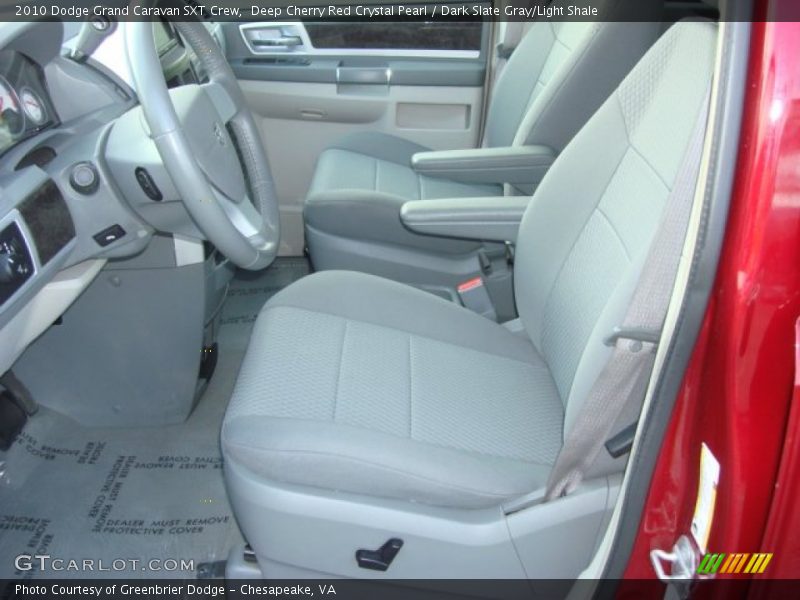 Deep Cherry Red Crystal Pearl / Dark Slate Gray/Light Shale 2010 Dodge Grand Caravan SXT Crew